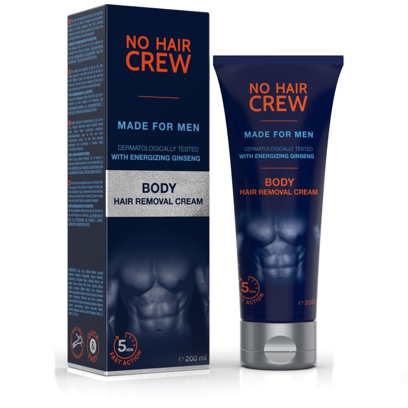 NO HAIR CREW BODY crema depilatoria corporal para hombre