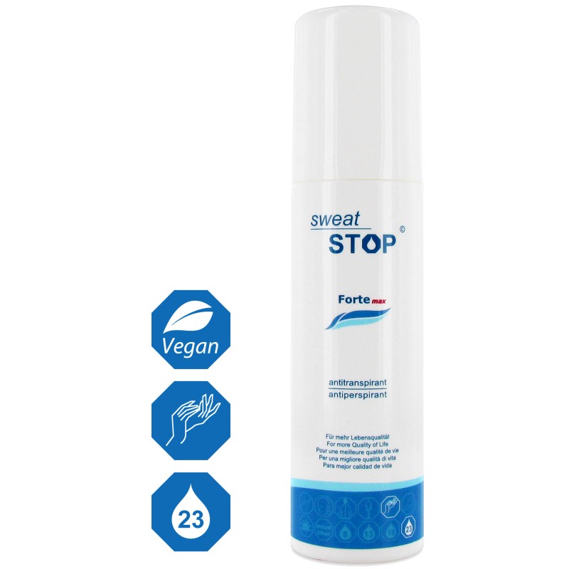 SweatStop® Forte max spray para manos 100ml